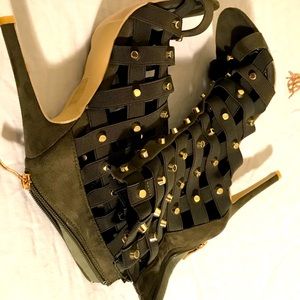 Olive green bandage straps